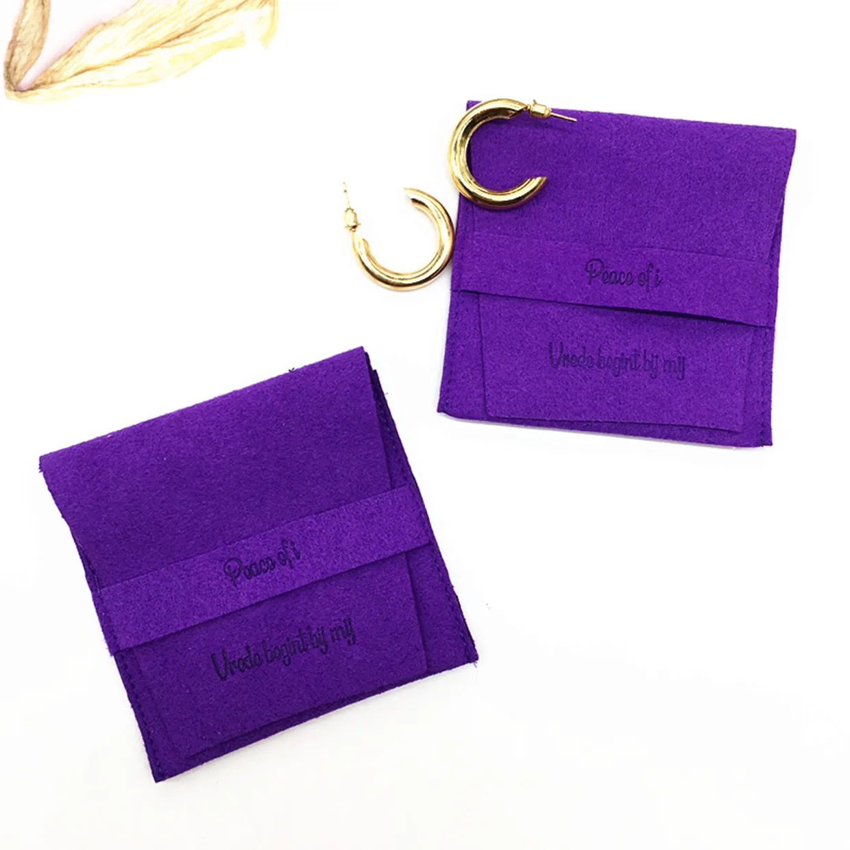 

Jewelry Pouch Custom Logo Bags Eco-Friendly Jewelry Drawstring Bags Microfiber ring Jewelry Package Earrings Necklaces Bags