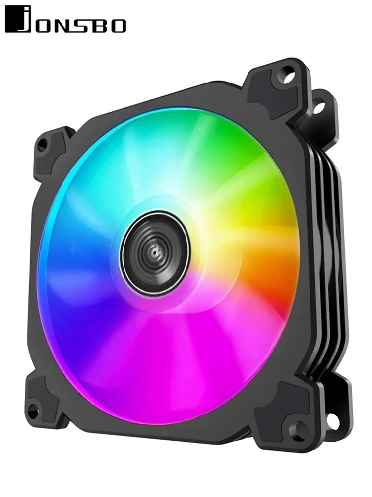 

JONSBO FR-925 RGB 92 мм, большой объем воздуха, яркий эффект RGB, светильник Fan PWM, охлаждающий вентилятор ЦП для маленького ПК, чехол радиатор