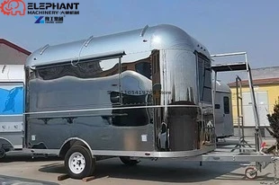 Multifunctional Commercial Food Trailer Mobile Catering Truck With Complete Kitchen Setup