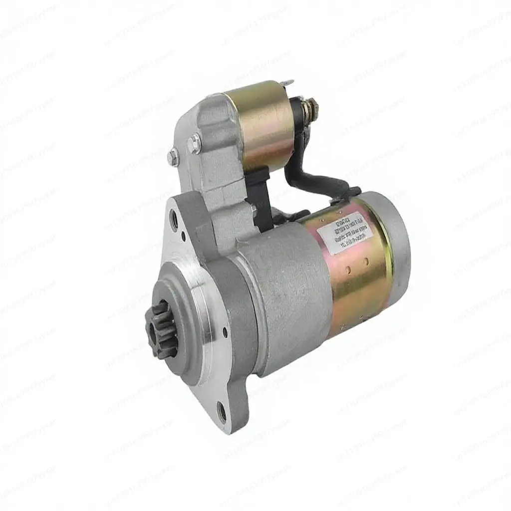 Kipor KM2V80-15100, KDE12STA3/EA Generator Starter Motor QDY1203A for 2V80 Diesel Engine | Compatible with Changchai EV80,