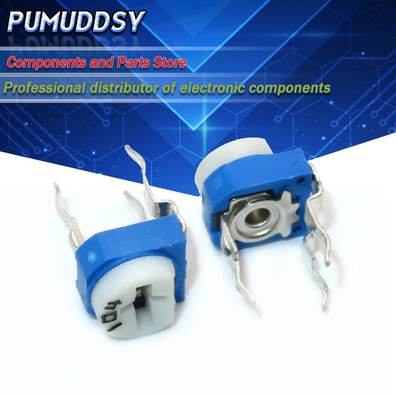 20PCS RM065 RM-065 10K ohm 103 RM065-103 Trimpot Trimmer Potentiometer variable resistor