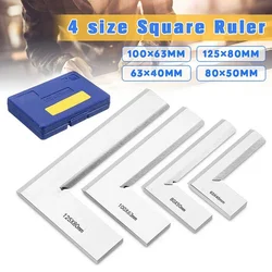 Machinist Edge Square Ruler 90° Right Angle Rulers Engineer Measuring Tool Engineer Working Measuring Tool Precise Ruler Tool