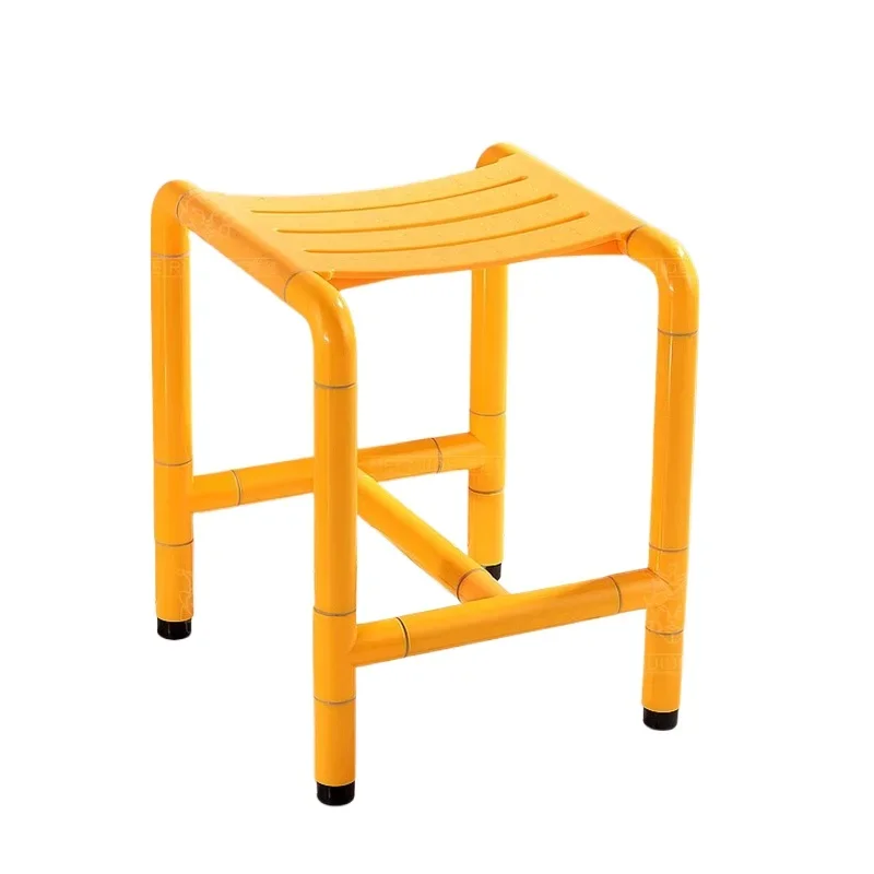 Sedie da bagno per anziani bianche Poggiapiedi per doccia Sedie da bagno portatili ergonomiche Sgabello pieghevole Mobili Para El Hogar