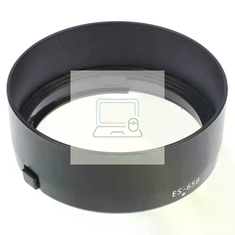 ES65B Camera Lens Hood ES-65B Sun Shade Cover For EOS R RP R5 R6 With RF 50MM F1.8 STM 43MM Diameter Filter Lens