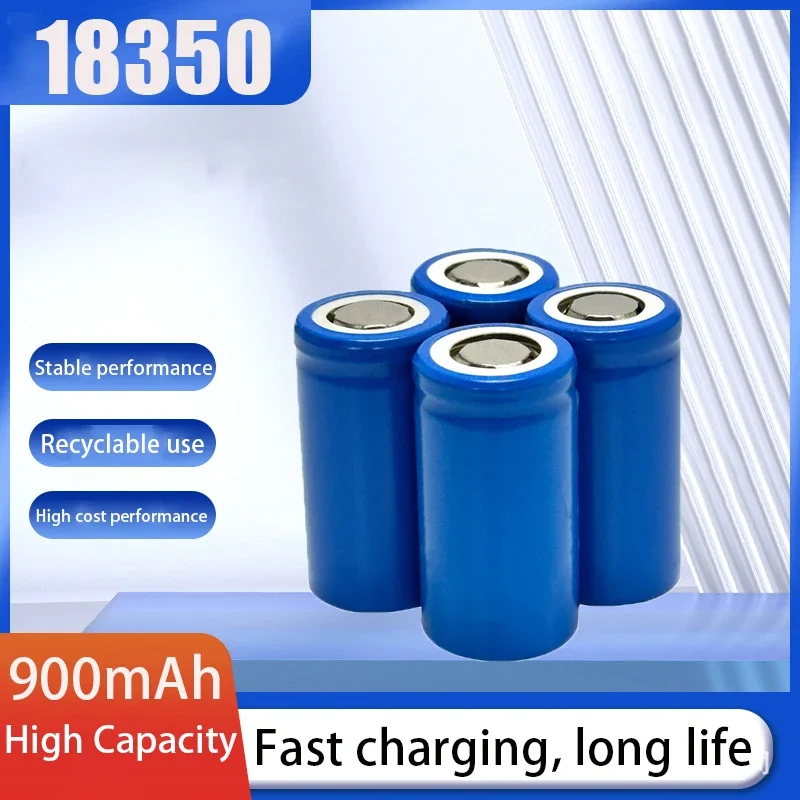 PURFIELD 18350 3.7V rechargeable battery Capacity 900mAh sol