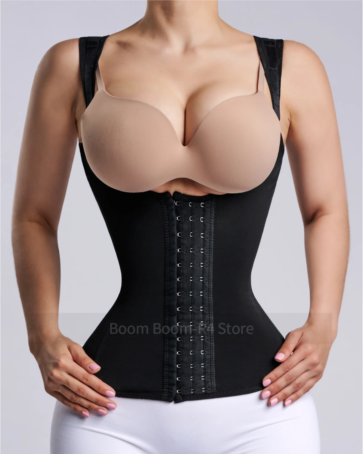 Women Body Shaper Modeling Strap Reductive Girdles Waist Trainer Plus Size Corset Shapewear Slimming Belly High Compression