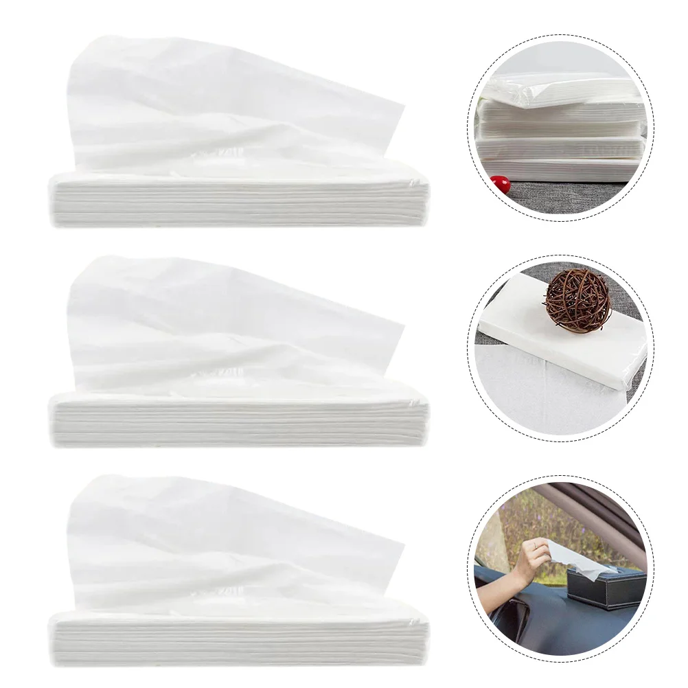 

15pcs Car Refills Auto Visor Tissue Paper For Sun Visor Compact Design Suitable For Vehicle Restaurant Hotel Use Facial Tissue