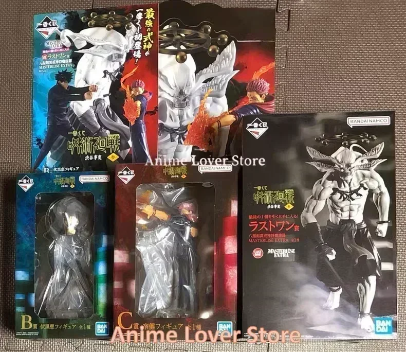 Originale Genuino Bandai Jujutsu Kaisen Ichiban Kuji Fushiguro Megumi Ryomen Sukuna Makora Anime Figure Giocattoli