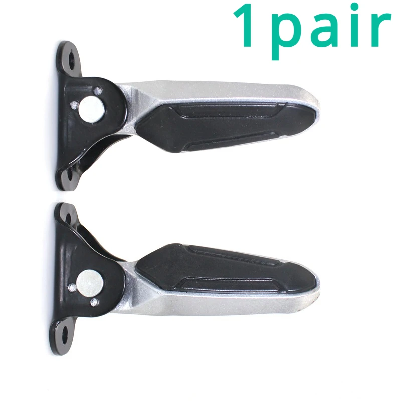 

Folding Foot Pedal Scooter Motorcycle Electric Car Foot Pedal Rod Rubber Daquan for M3 Rear Foot Pedals Aluminum Alloy Material