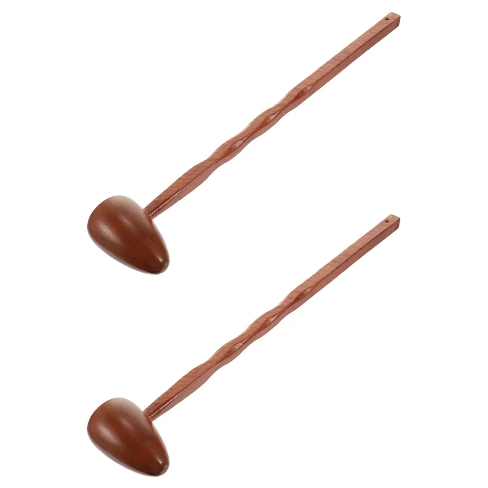 

2 шт. деревянный массажер-молоток для массажа всего тела, облегчение усталости крови, практичный прочный массажный инструмент