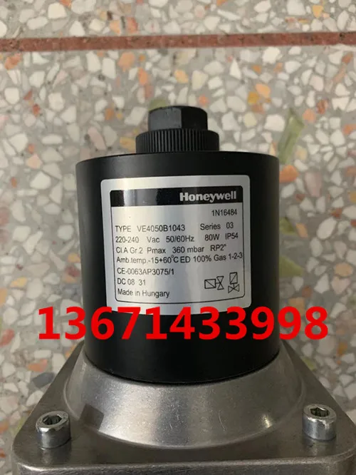 VE4050B1043 Gas Solenoid Valve Honeywell DN50 Solenoid Valve Gas Regulating Valve