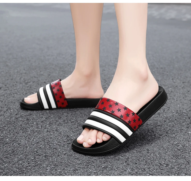 Plus Größe Männer Indoor Hause Hausschuhe Männlich Weichen Bequemen Bad Pantoffel männer EVA Flache Dicke Plattform Outdoor Strand Sandalen sommer – Detail 7
