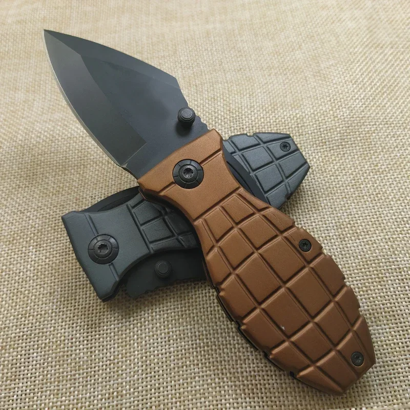 Neue Damaskus Jagd 58HRC Hohe Härte 440C Klinge Edelstahl Griff Klappmesser Outdoor Camping Überleben Messer EDC Werkzeug