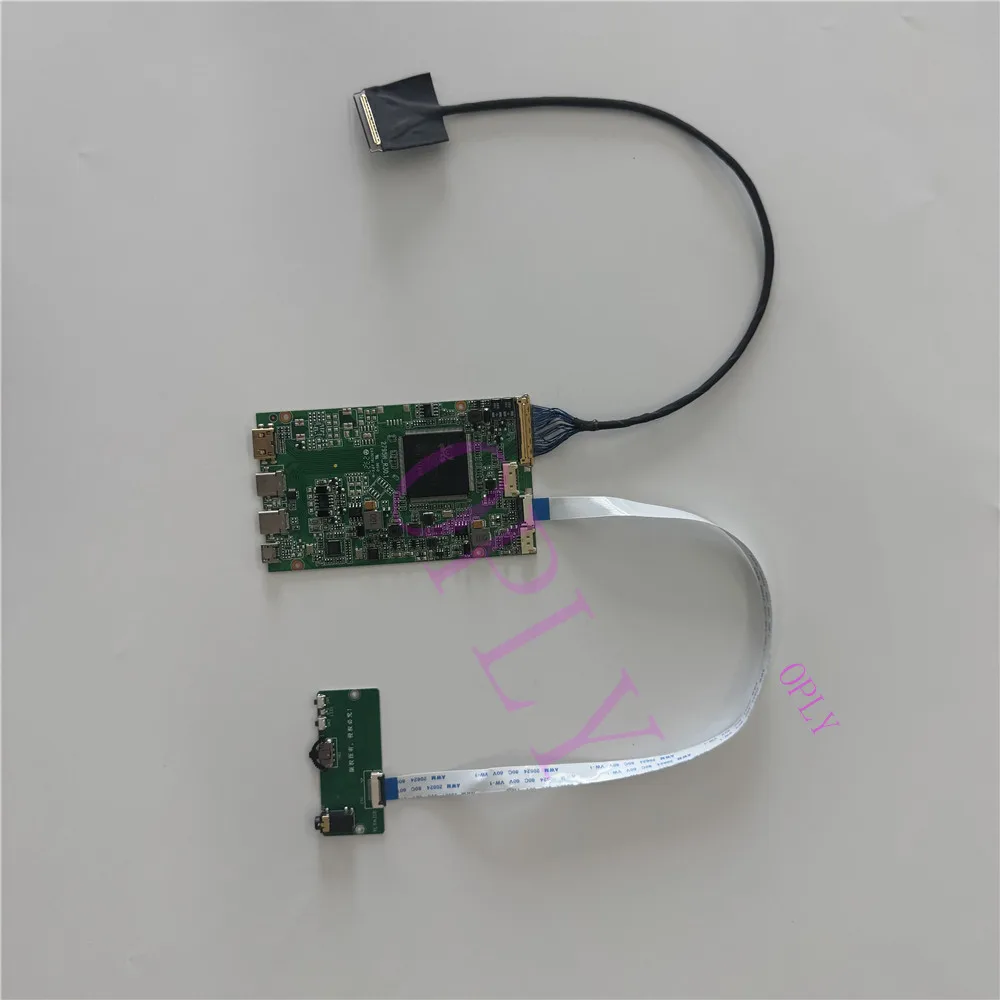 

EDP 4K controller board Type-C for ATNA56WR01 ATNA56WR06 15.6" OLED 3840X2160 panel screen monitor mini HDMI micro USB DIY