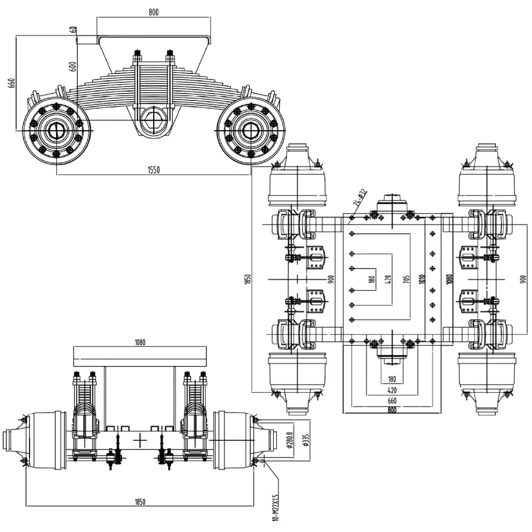 Tlf 28-Ton Bogie Su…