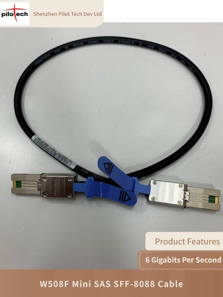 

for PowerVault MD1200 MD1 Mini SAS SFF-8088 to SFF-8088 Cable W508F 0W508F 1M/100CM