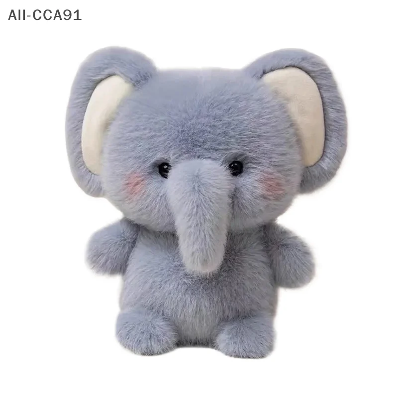 

2025 1Pc 15cm Animal Elephant Rabbit Bear Stuffed Plush Doll Toys for Children Christmas Gifts Birthday Gift Toy