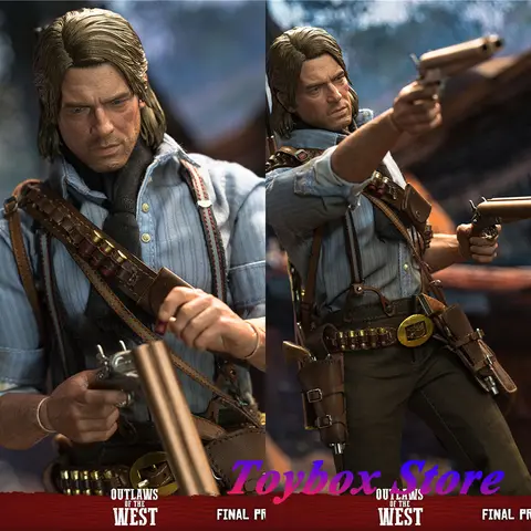 LIMTOYS LIM008 1/6 The Gunslinger Arthur Morgan Cloth Action Figure The West Cowboy Series Delicate 12" Male Soldier Model