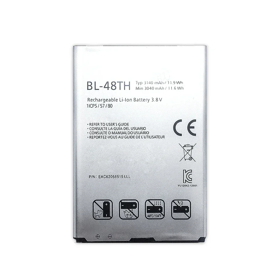 BL-44JH BL-47TH BL-53YH BL-54SG BL-54SH BL-59JH BL-59UH Battery For LG Optimus G G2 G3 L7/G Pro 2 P700 P750 F350 D855 F320 D725