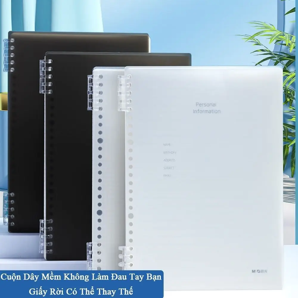 B5 Coil Notebook Portable Office School Supplies Paper Diary Words Book Notepad