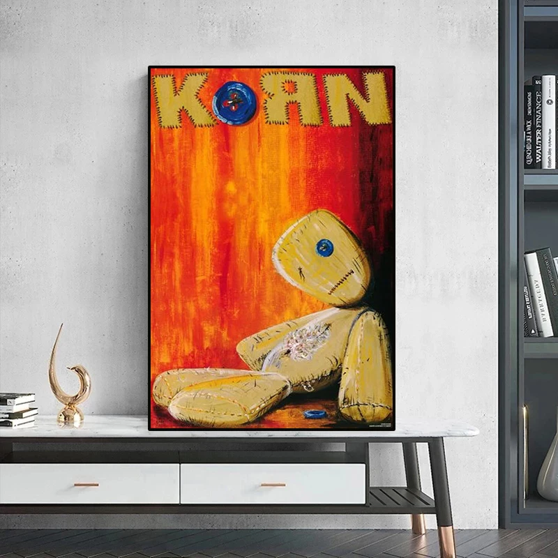 Korn Rock Band Music Album Cover Poster Canvas Painting Print Wall Art Picture for Living Room Bedroom Bar Coffee Home Decor