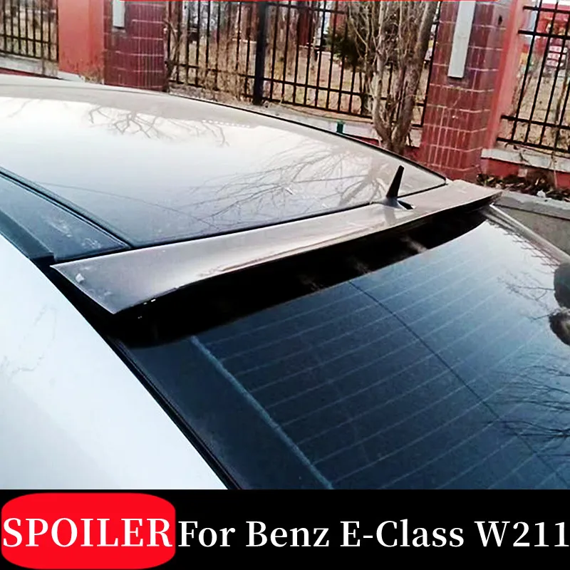 Ajuste de alas de alerón de coche para Mercedes Benz Clase E, W211, E180, 2002, 2009, 200, 260, 300, 320, 240, 230, 35, 280