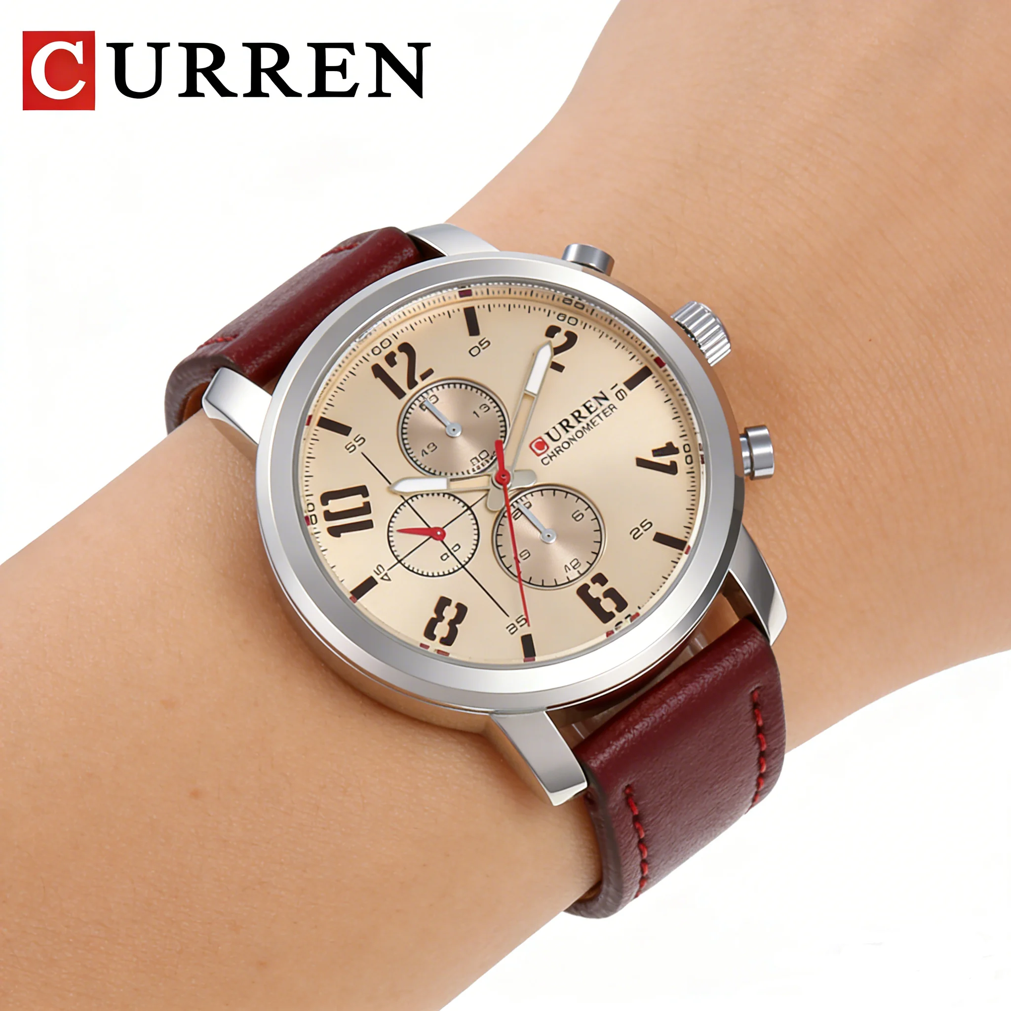 

Curren 8192 Top Brand Quartz Men Watches Luxury Male Clock Sport Mens Wrist Watch Fashion Hodinky Relogio Masculino