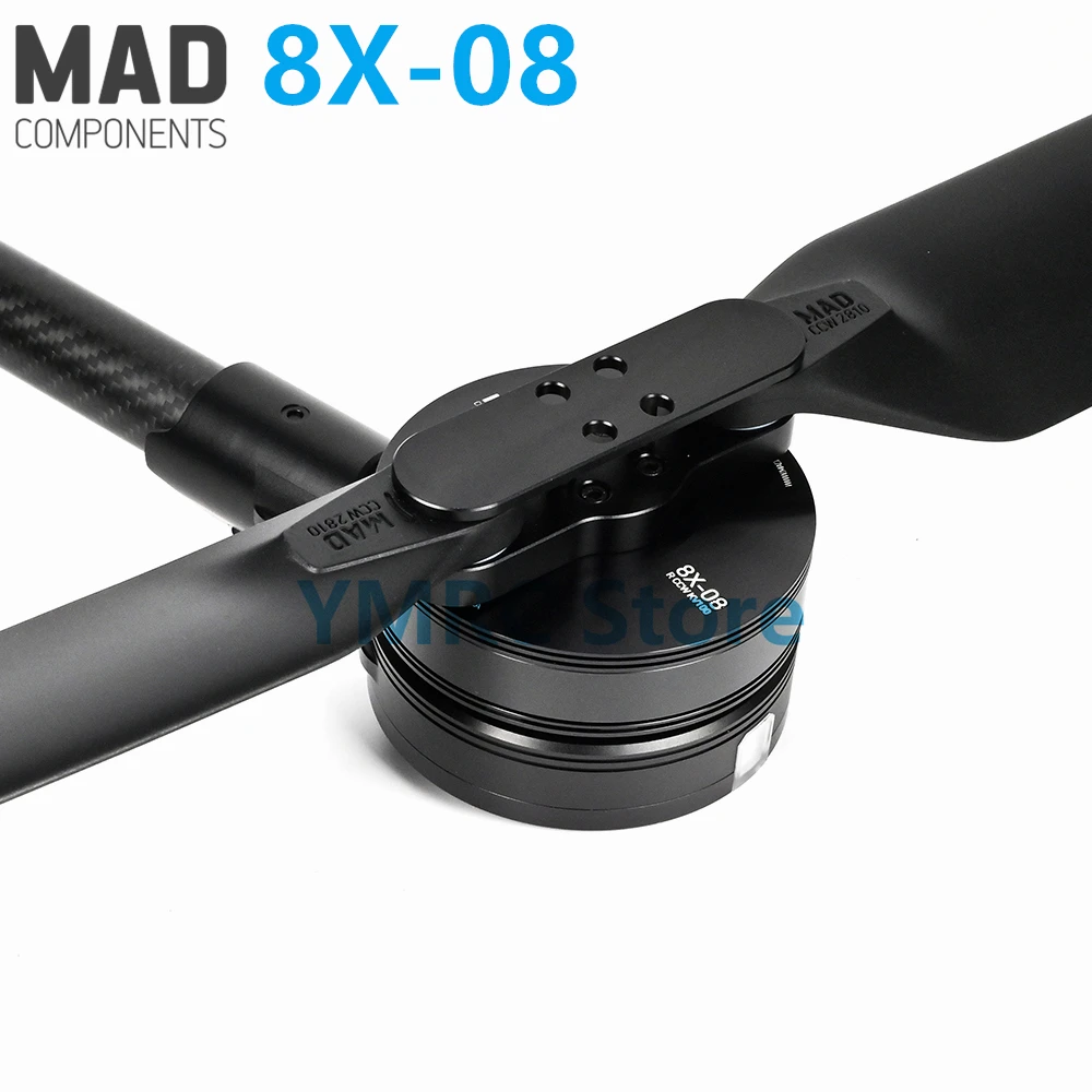 MAD 8x08 Ready to Use Tuned Propulsion System Drone Arm Set for 30mm/28mm Tube Industrial Applications Agricultural Drones