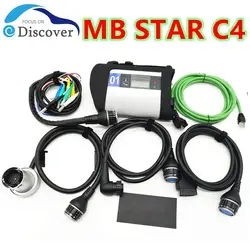 Full Chip MB STAR C4 SD Compact C4 Doip Plus Truck Diagnostic Tool With WIFI Function For Mb Star Multiplexer For Mercedes-benz