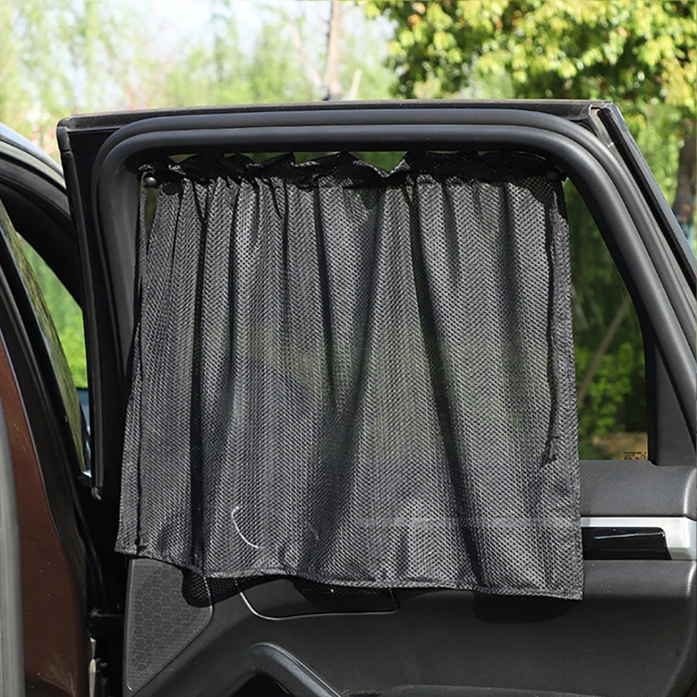 Zomerauto Zonnescherm Gordijnen Blokken Uv-Stralen Houdt Interieur Koel En Beschermt Tegen Vervaging-Duurzaam En Eenvoudig Te Installeren