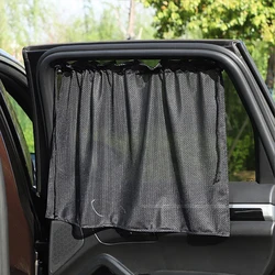 Summer Car Sunshade Curtains Blocks UV Rays Keeps Interior Cool and Protects from Fading - Durable and Easy to Install