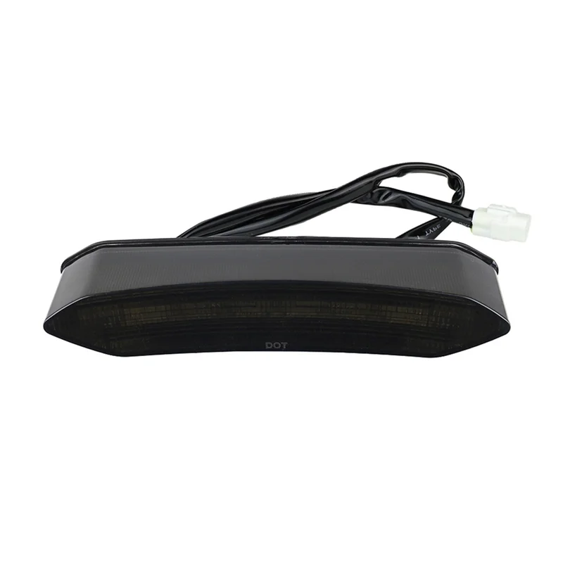 

12V ATV Beach Bike Tail Light Motorbike Light Parts For Raptor 700 2006-2018 (Black)