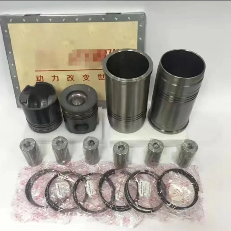 SHANGHAI Power D6114 Genuine Truck Parts Engine Repair Kit Ojai Power Including Piston Other Essential XCMG Howo A7 F3000