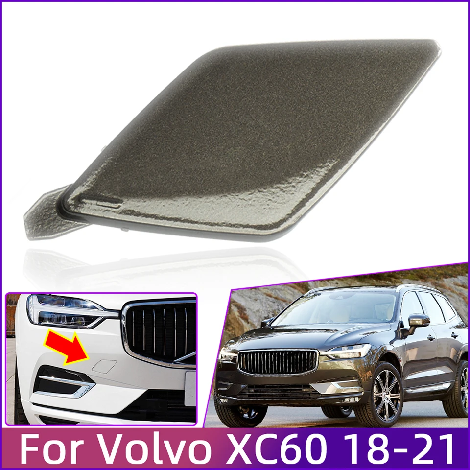 

Auto Part Front Bumper Tow Hook Eye Cover Cap Towing Hauling Trailer Lid For Volvo XC60 2018 2019 2020 2021 398464065 31425165