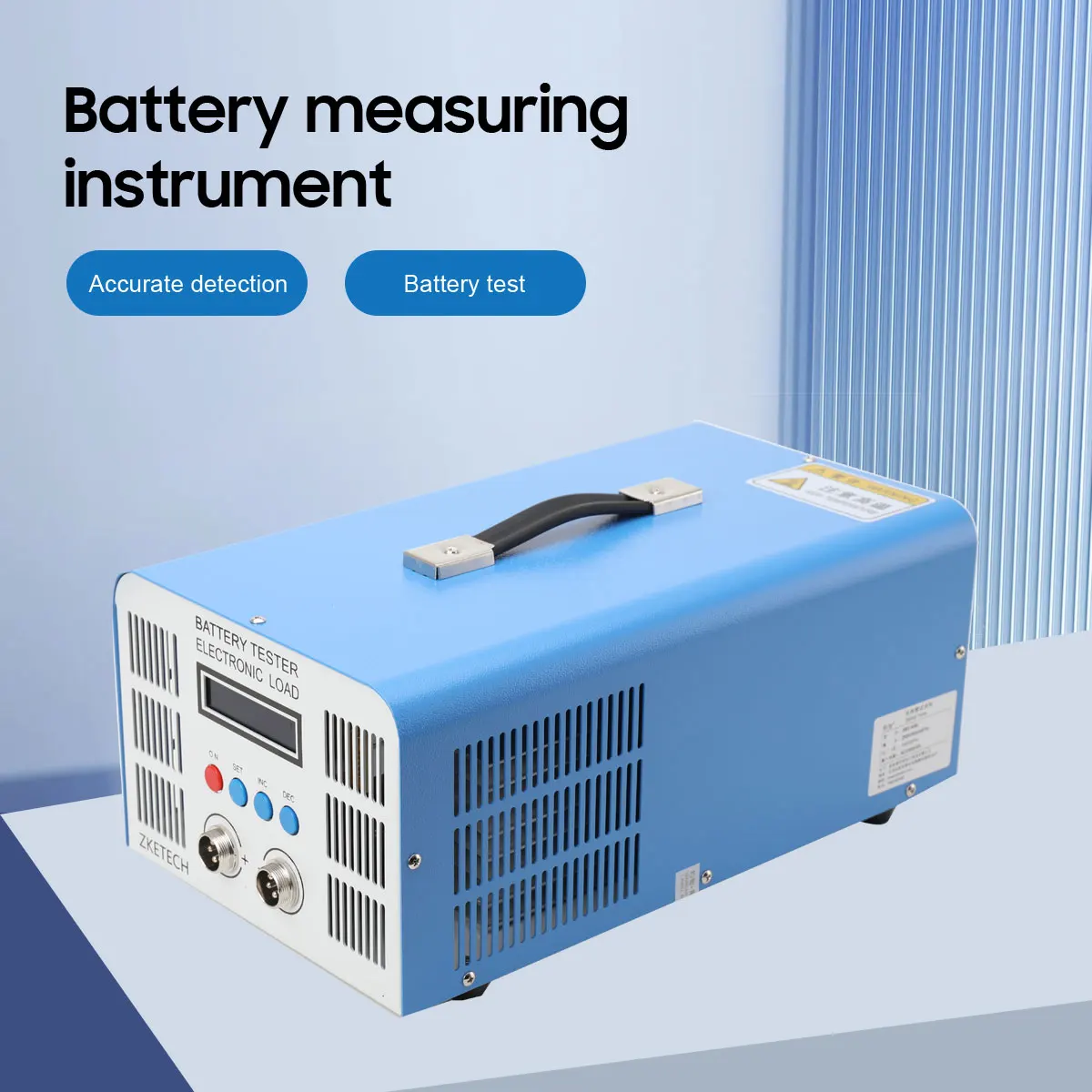 Image of EBC-A40L Batteriekapazitätstester Hochstrom-Batteriekapazitätstester Lade- und Entladungstester 40A Hohe Genauigkeit Eingang 220V