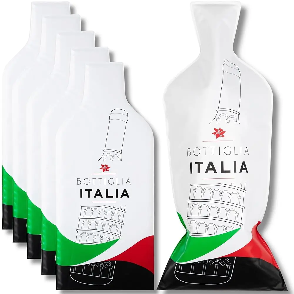 

Free Shipping| Reusable Wine Bags for Travel | 6-Pack | Durable Triple-Layer Bottle Protector Sleeve | Leak-Proof & Impact-Resi
