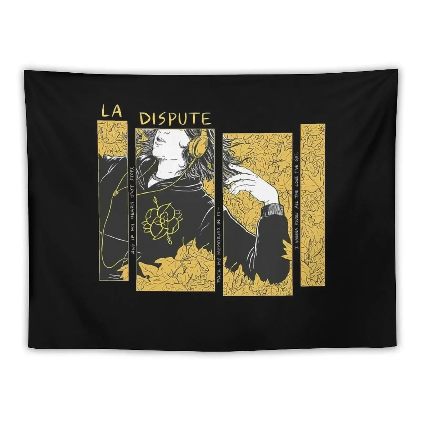 

la dispute merch Tapestry Decor For Room Bedroom Deco Tapestry