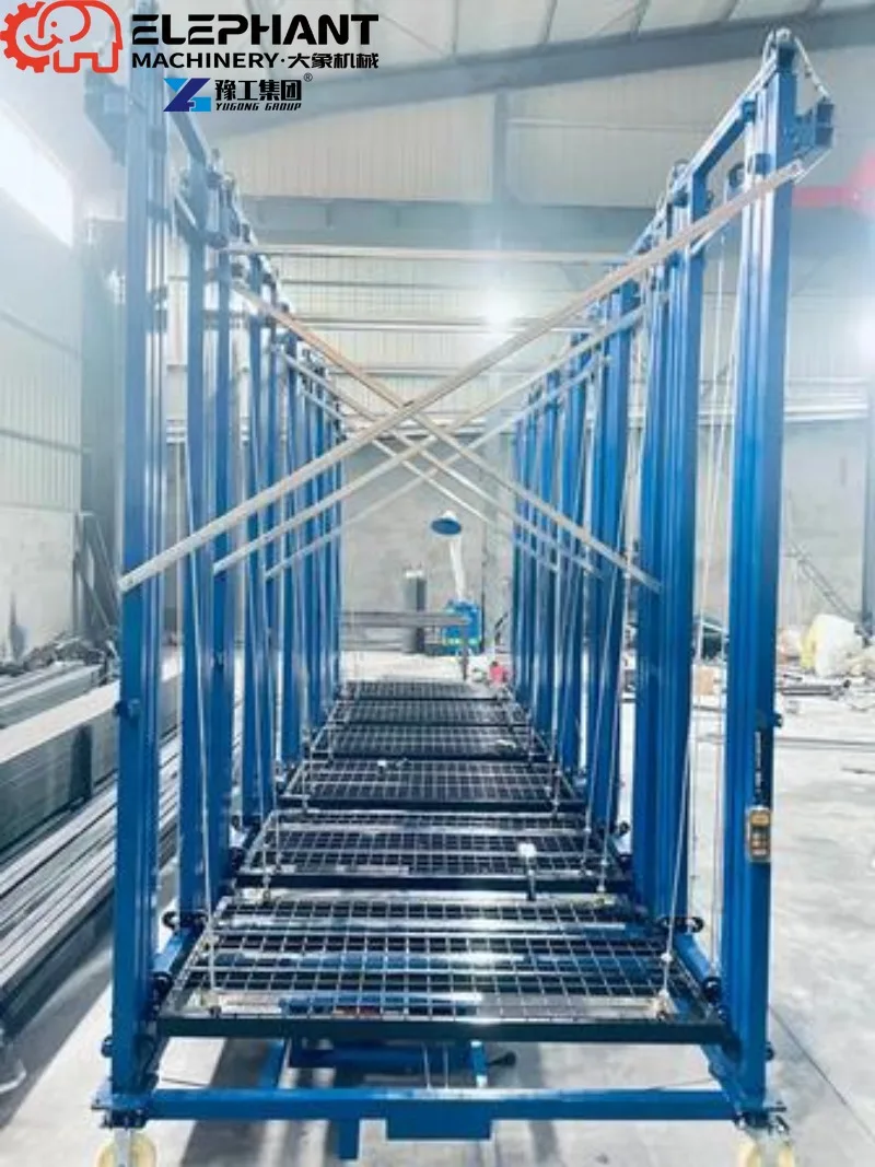 Multiple Models Foldable Electric Lifting Scaffold, 2-10m Mobile Electric Work Platform For Construction Maintenance