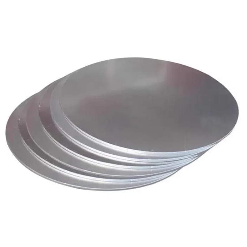 Placa redonda de alumínio puro