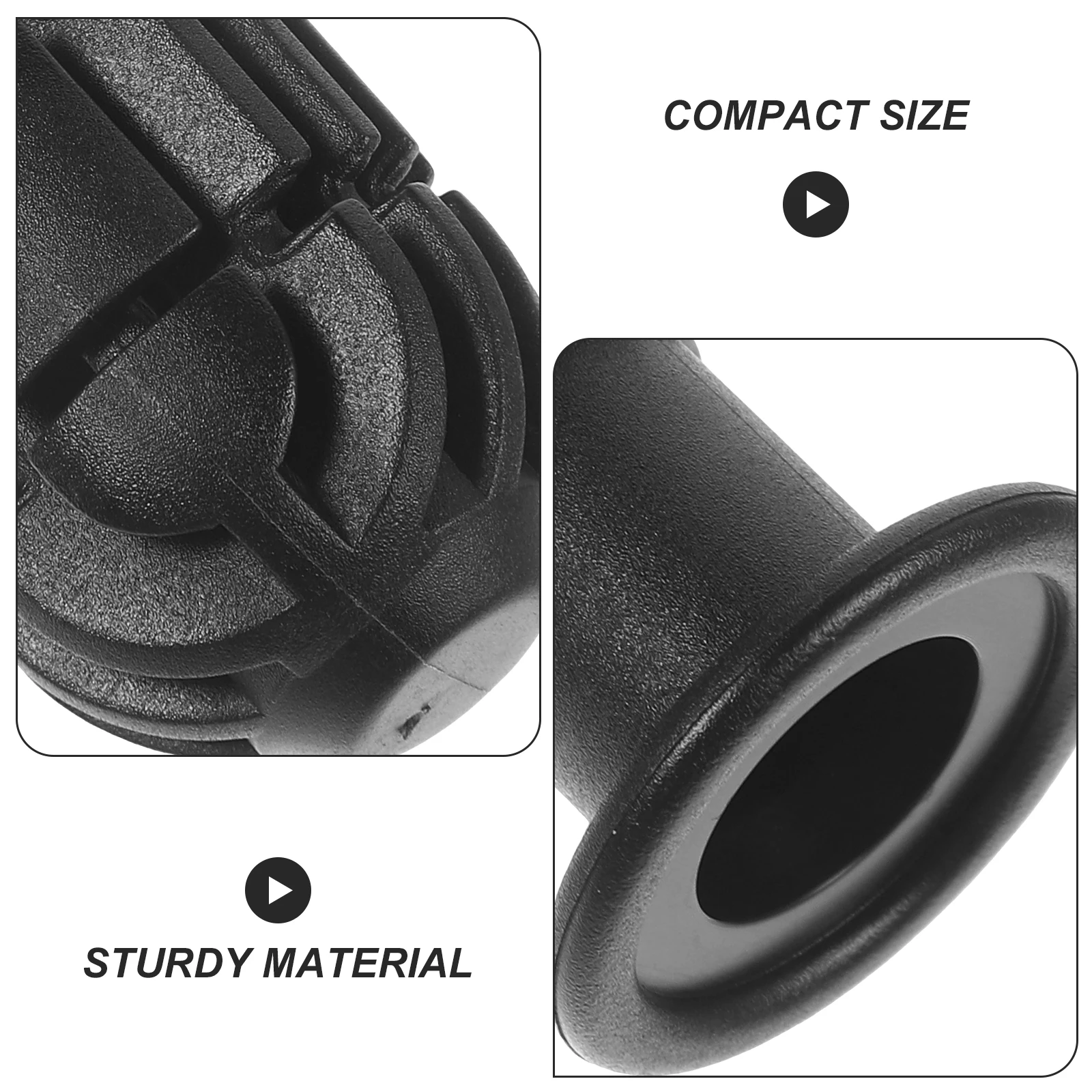 Maniglie da 8 pezzi Robuste impugnature di ricambio in plastica antiscivolo per macchina da calcio balilla Accessori per biliardino adatti ai bambini Calcio da tavolo