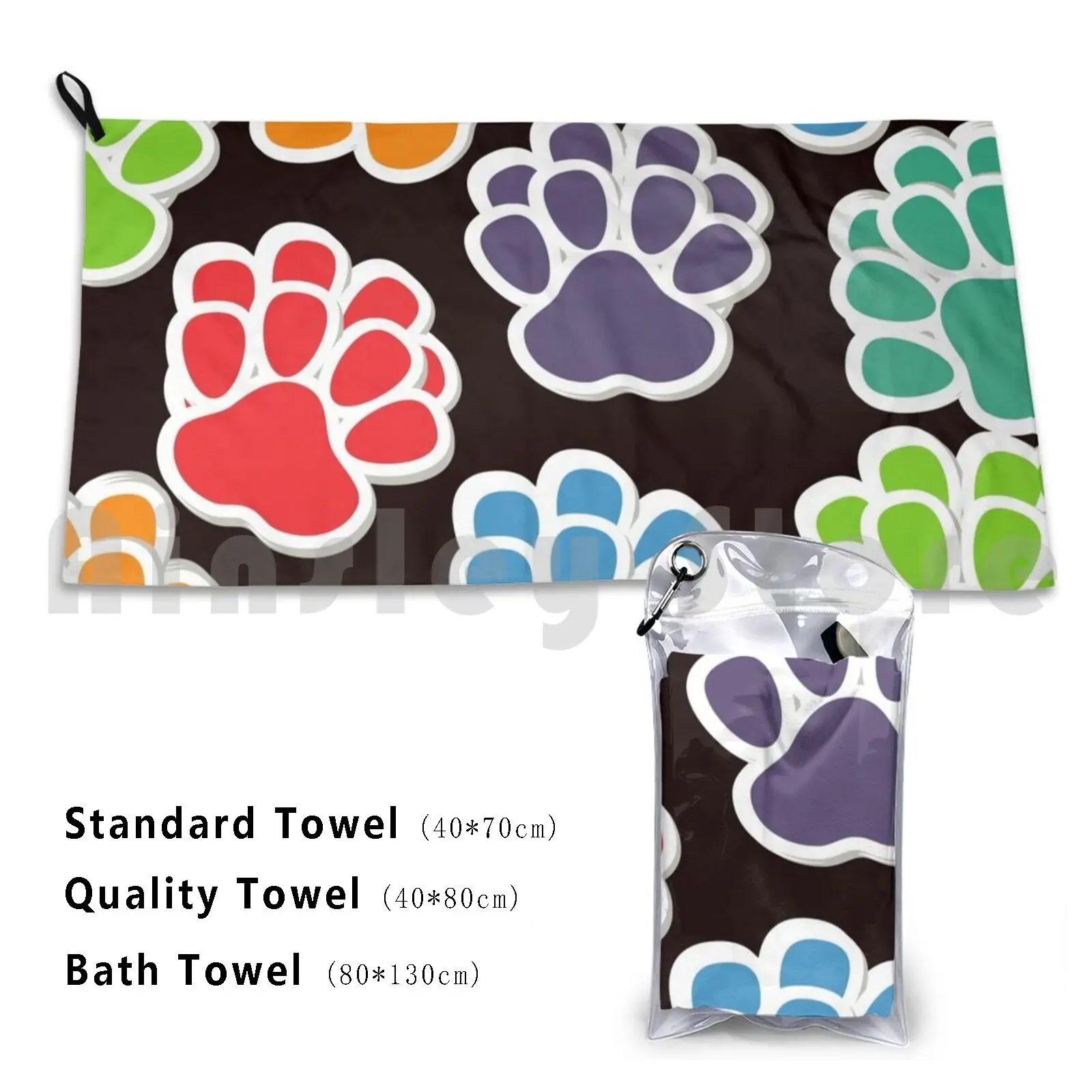 Who Let Those Dogs Out ? Bath Towel Beach Cushion Dogs Puppies Puppy Love Animal Love Humane Society Pet Store Paws