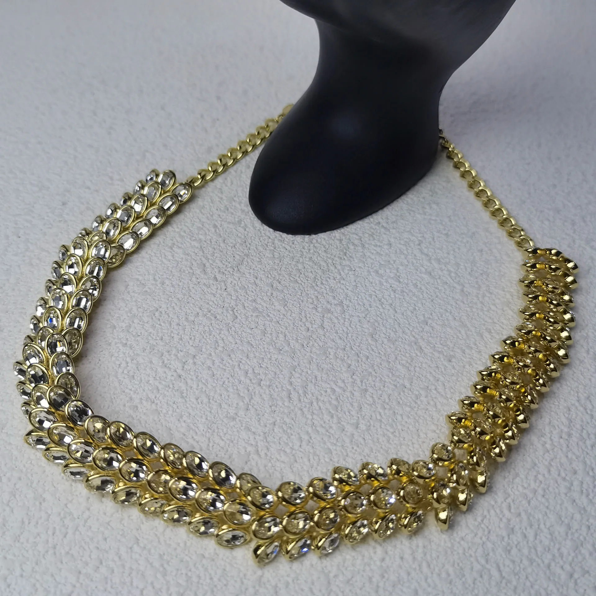 الأصلي تألق كريستال 2025 مجموعة مجوهرات الذهب الرائعة الساحرة المرأة قلادة الأقراط الطويلة سوار خاتم هدية رومانسية