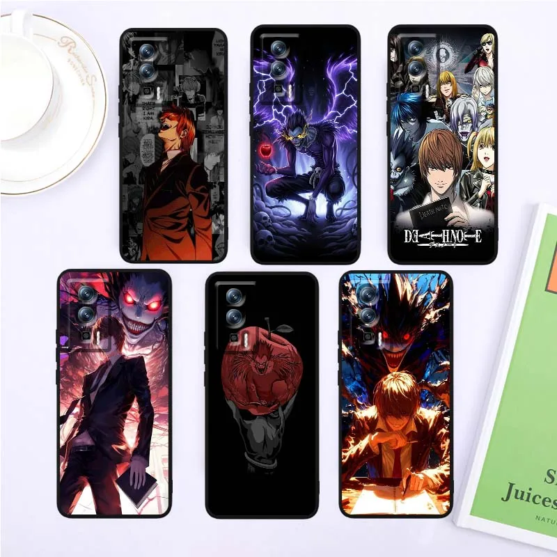 

Anime Death Note Cool Popular For Xiaomi Redmi 12 13C 12C 13 10C 9T A2 9A 9C 7A Note 10S 8T 10 9 8 Pro 4G 5G Black Phone Case