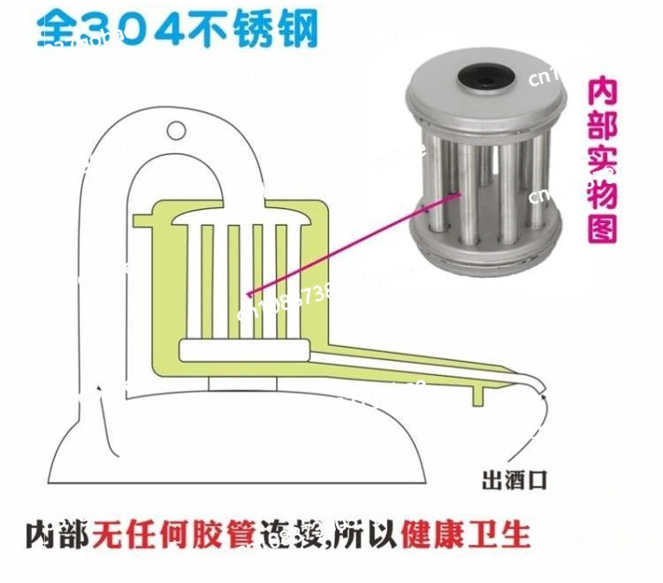 A new type of small-scale baking equipment for brewing households, belt lift brewing machine, dew distillation machine