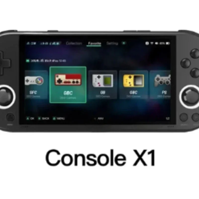 Trimui Smart Pro لعبة محمولة 4.96 بوصة IPS شاشة نظام لينكس عصا التحكم RGB الإضاءة Smartpro ريترو لعبة فيديو وحدة التحكم 2025 جديد