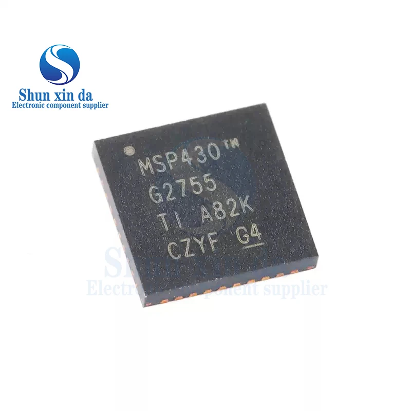 MSP430G2755IRHA40R MSP430G2755IRHA40T MSP430G2755 G2755 VQFN-40 16-bit Microcontrollers-MCU Mixed Signal MCU SMD IC