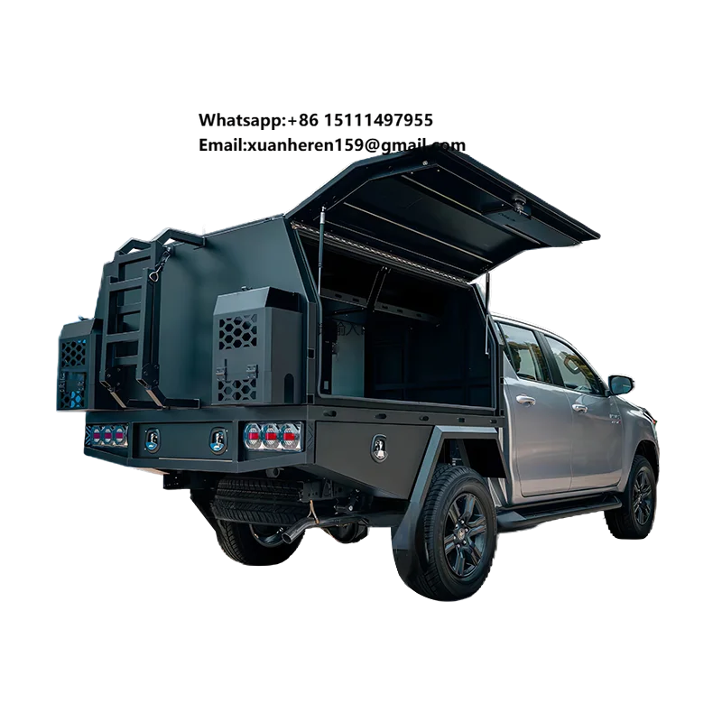 Standard and Customs Aluminum Custom Ute Tray Pickup Truck Camping Canopy for tacoma