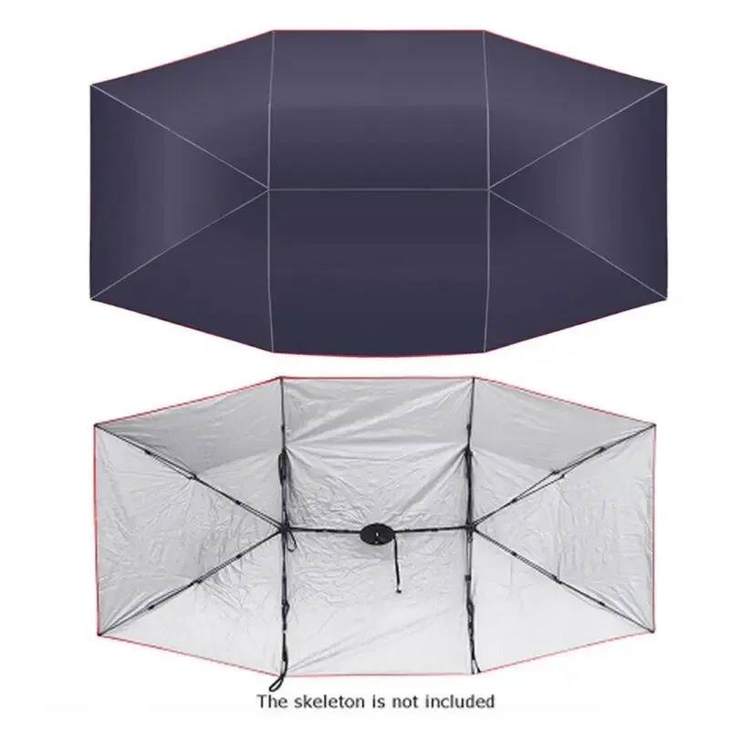 

Portable Car Tent Camping Travel Shelter Outdoor Sunshade Canopy Awning Trailer SUV For Festivals Picnics Universal