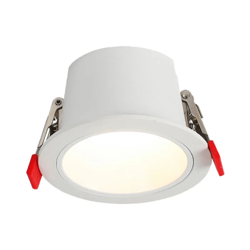 

LED deep cup anti-glare downlight embedded narrow frame household no main light ceiling light 9cm opening 75mm