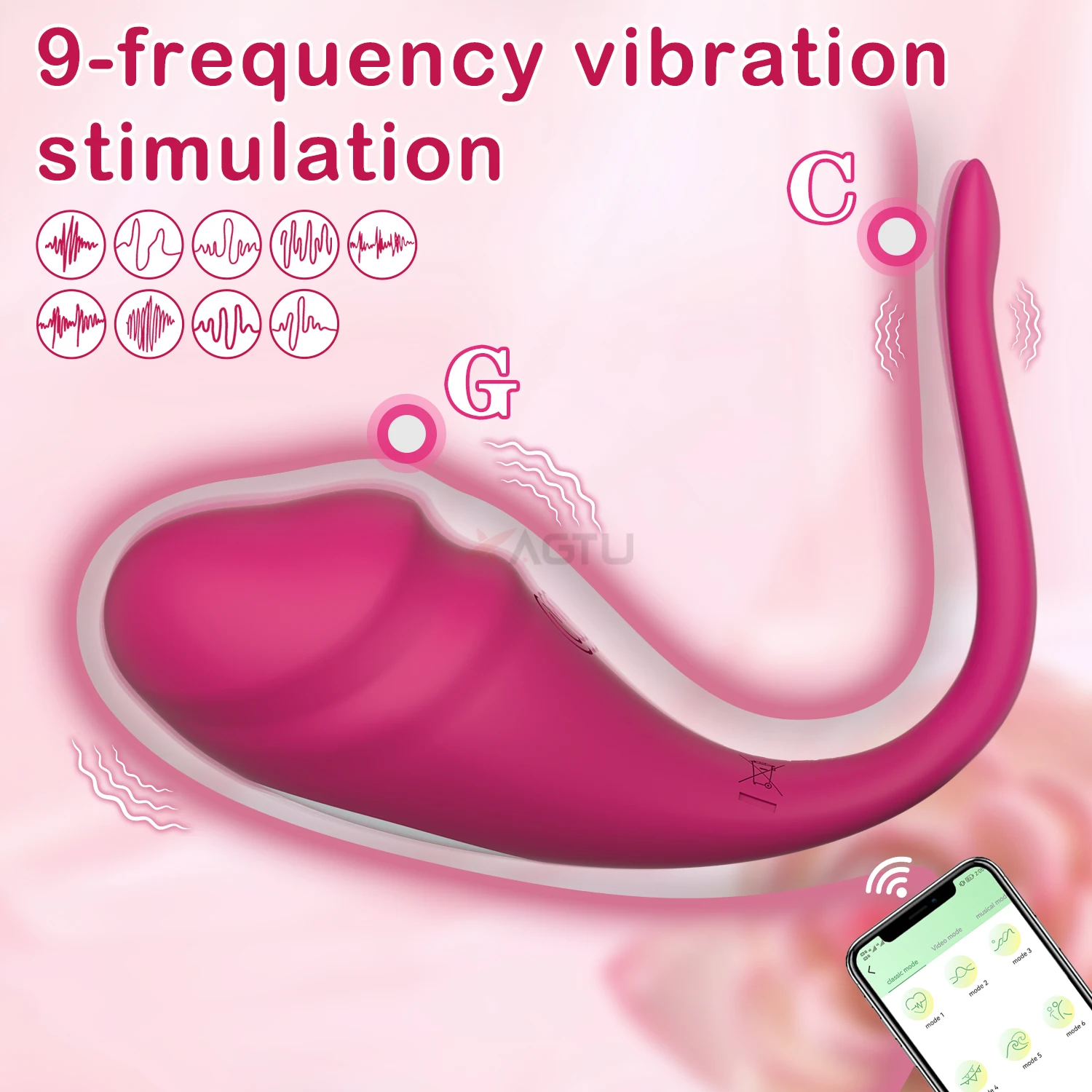 Wireless Bluetooth Vibrator for Women Clitoris Stimulator G Spot Female Wearable Dildo Love Egg Panties Sex Toys for Adults